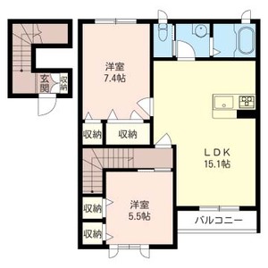 アメティスタ 203号室