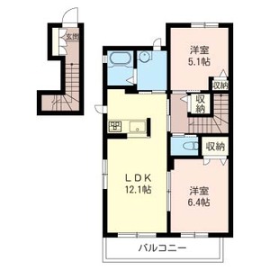 フォレストランドＮ 201号室