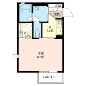 メゾンドソレイユ　せんばⅠ 202号室