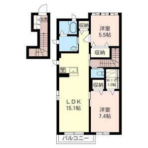 クオレール２ 201号室