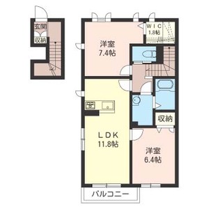 ヴィラ　ポルトＣ 201号-16