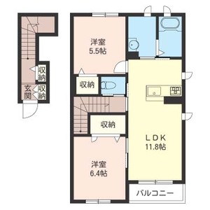 カーサ　カスターニャＣ 201号室