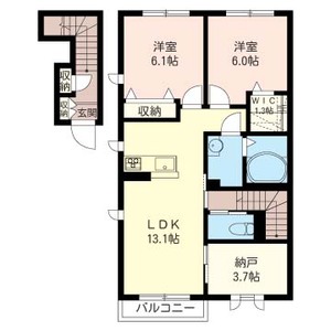 ジュネス大室Ⅱ 201号室