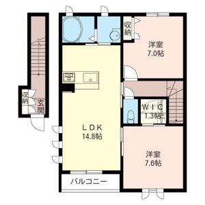 山茶花Ａ 201号室