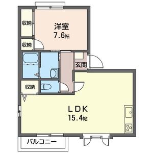 ティーズ　コート　Ａ 203号室