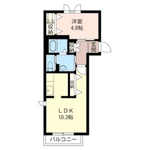 グランドール　Ⅱ 203号室