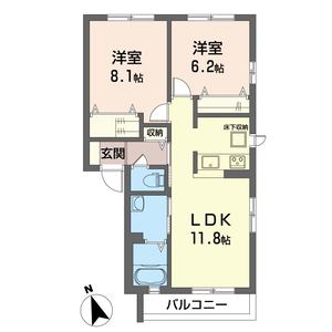 シャーメゾンエノモト　Ⅰ 102号-6