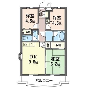 グランドールヤマト 301号室