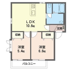 セントラル　ヴィレッジ　Ｂ 201号室