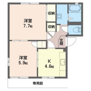 ハイツあおば　Ａ 102号室