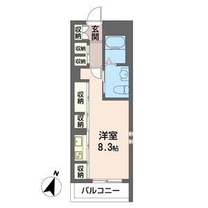 セレッソヒルⅢ 201号室