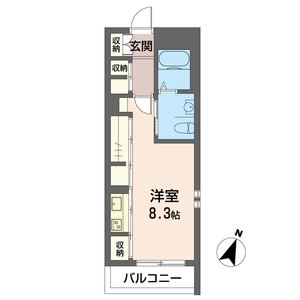 セレッソヒルⅢ 101号室