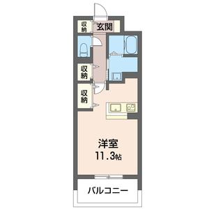 ブライトソレイユタワー 803号室