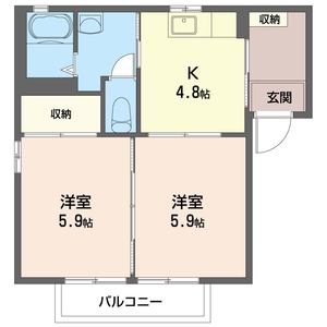 フォーレス野口 201号室