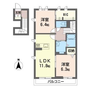 パルファム　Ⅰ 201号室