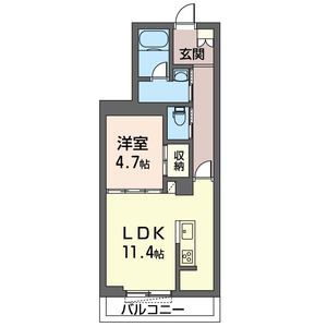カーラ　ブランシェ 103号室