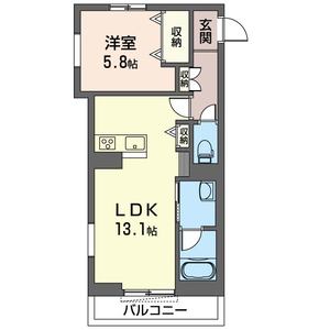 フォッサート・トレ　かわせみ 301号室