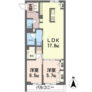 サンヴァリエ　三橋 301号室
