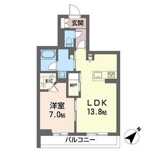 グランシャンブル 302号室