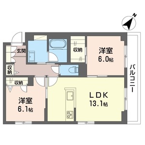 シャトー　ワイエス 201号室