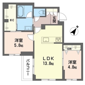 シャトー　ワイエス 202号室