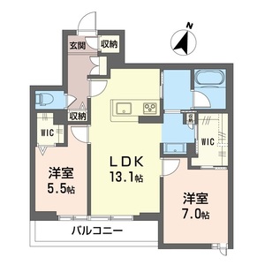 セルディーナ　イースト 302号室