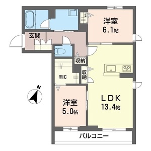 クレアトゥール　アネックス 201号室
