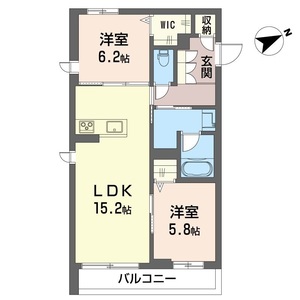 並木ハーミテイジＫ 201号室