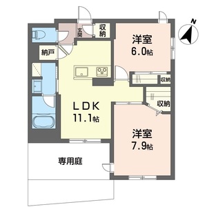 ペイサージュ　カリテ 103号室