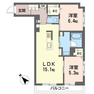 クレスト　ヒルズ 201号室