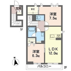 ソラーレ東大宮 201号室