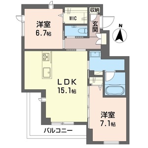 グレイスⅢ 201号室