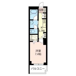 カーサクオーレ 102号室