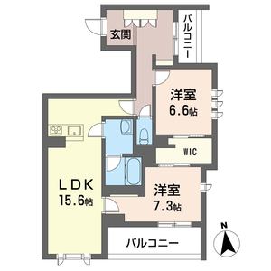 コンフォール冬青 201号室