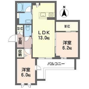 ル・ソレイユ・ルヴァン 303号室