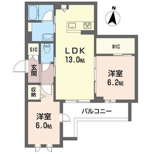 ル・ソレイユ・ルヴァン 203号室