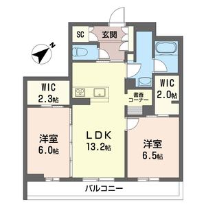 アトリエール鳩ケ谷 202号室