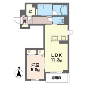 レフィシア 101号室