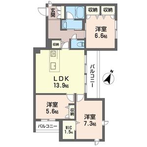 メゾン　ド　ラフィーネ 204号室