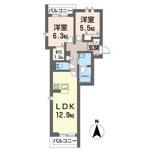ゼブリナス元町 301号-14