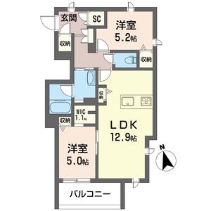 Ｖｉｖａｃｅ（ヴィヴァーチェ） 301号室