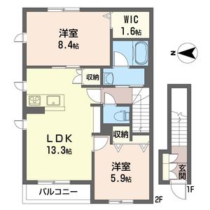 ハピネスルーム　サクラ 203号室