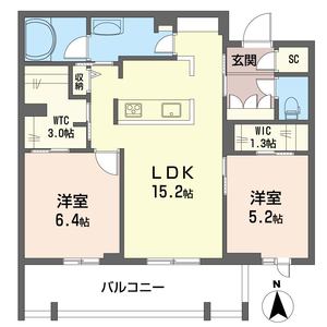 ノストロ　レガーメ 204号室