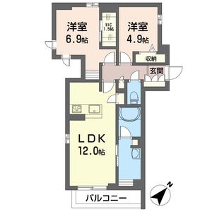 シャーメゾン・ヒル 303号室