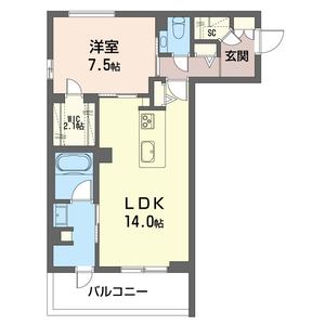 ルナリア 102号室