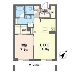ウィズプラス浦和美園　ウエスト　Ｃ棟 202号室