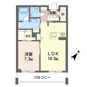 ウィズプラス浦和美園　ウエスト　Ｃ棟 302号室