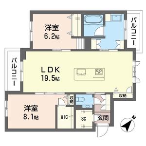 ウィズプラス浦和美園　ウエスト　Ｄ棟 301号室