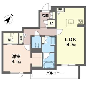 ウィズプラス浦和美園　ウエスト　Ｅ棟 101号室