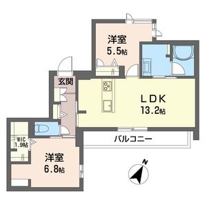 ディ　クオーレ 103号室